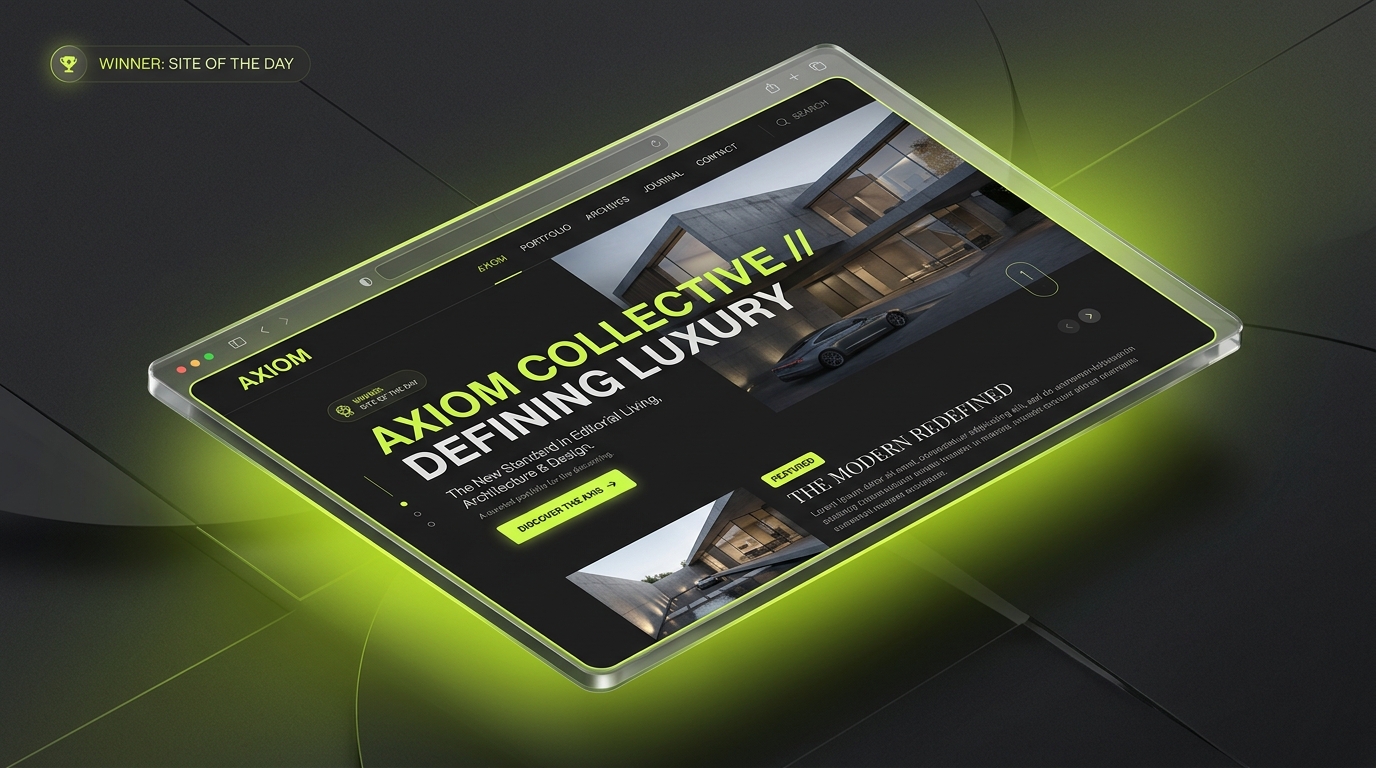 Z MAX Award Winning Website Mockup